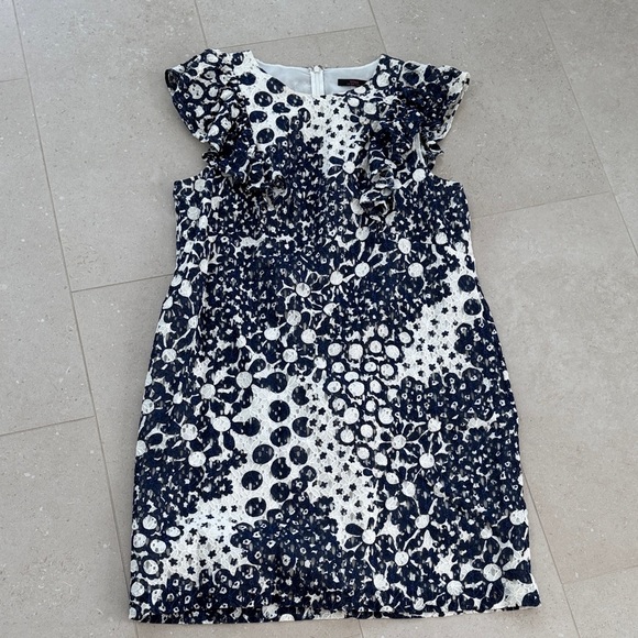 Trina Turk Navy and White Dress - Picture 2 of 5